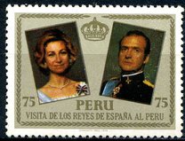 [Airmail - Visit of the King and Queen of Spain, type AAG]