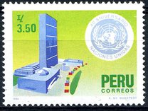 [The 40th Anniversary of the United Nations, type AFP]