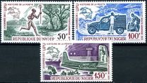 [Airmail - U.P.U. Day - Postal Transport, Вид LK]