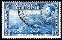 [Views with Medallion Portrait of Haile Selassie Inset, type IG]