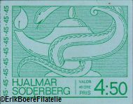 [The 100th Anniversary of the Birth of Hjalmar Söderberg, Scrivi IX]