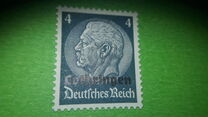 [German Empire Psostage Stamps Overprinted "Lothringen", type A1]