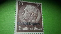 [German Empire Psostage Stamps Overprinted "Lothringen", type A5]