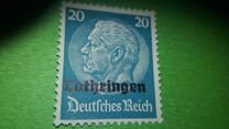 [German Empire Psostage Stamps Overprinted "Lothringen", type A8]