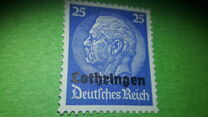 [German Empire Psostage Stamps Overprinted "Lothringen", type A9]