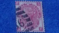 [Queen Victoria - Large White Control Letters in Corners, Tüüp K1]