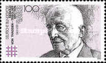 [The 100th Anniversary of the Birth of Reinod von Thadden-Trieglaff, Founder of "Deutschen Evangelischen Kirchentages", Typ AYB]