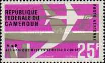 [Airmail - Inauguration of DC-8 Air Service, type GB]
