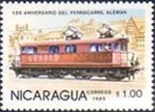 [The 100th Anniversary of Nicaraguan Railroads - The 150th Anniversary of German Railroads, type BOT]