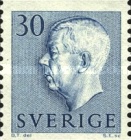 [King Gustaf VI Adolf of Sweden - New Engravement with Imprint, type EE4]