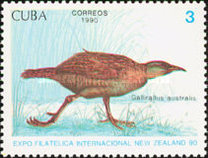 [Birds - International Stamp Exhibition "NEW ZEALAND ''90" - Auckland, New Zealand, Tip ETT]
