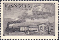 [The 100th Anniversary of Canadian Stamps, type EY]