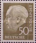 [Serie básica. Presidente Dr. Thedore Heuss. 2 C., tipo DB2]