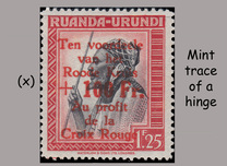 [Red Cross - Stamps of 1942-1943 Surcharged, प्रकार AM1]