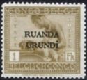 [Belgian Congo Postage Stamps Overprinted "RUANDA - URUNDI", type A13]