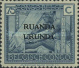 [Belgian Congo Postage Stamps Overprinted "RUANDA - URUNDI", प्रकार A12]