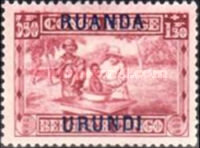 [Belgian Congo Postage Stamps Overprinted, típus F6]