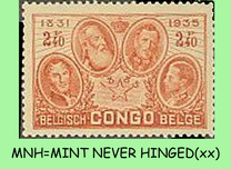 [The Commemorate of the 50th Anniversary of the Proclamation of the Congo Free State (1885-1935), type CK3]