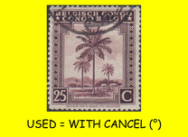 [Inscription: "BELGISCH CONGO - CONGO BELGE", प्रकार DC3]