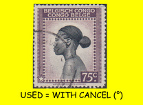 [Inscription: "BELGISCH CONGO - CONGO BELGE", प्रकार DD]