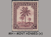 [Inscription: "BELGISCH CONGO - CONGO BELGE", प्रकार DC3]