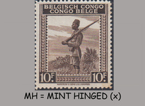 [Inscription: "BELGISCH CONGO - CONGO BELGE", प्रकार DF4]