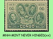 [The 50th Anniversary of Congo State, प्रकार CK]