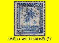 [Inscription: "BELGISCH CONGO - CONGO BELGE", ประเภท DC2]