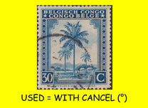 [Inscription: "BELGISCH CONGO - CONGO BELGE", ประเภท DC4]