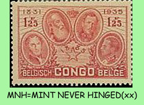 [The Commemorate of the 50th Anniversary of the Proclamation of the Congo Free State (1885-1935), type CK1]