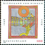 [The 900th Anniversary of the Birth of Hildegard of Bingen, Prioress, тип BOM]