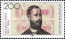 [The 100th Anniversary of the Death of Heinrich Hertz, Physicist, type BEA]