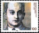 [The 50th Anniversary of the Death of Jochen Klepper, Writer, típus BBL]