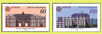 [EUROPA Stamps - Post Offices, प्रकार AUI]