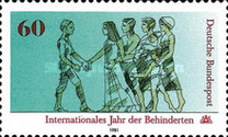 [International Year of Disabled Persons, тип AGA]