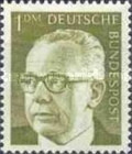 [Serie básica. Gustav Heinemann, 1899 - 1976. Tercer presidente., tipo QI9]