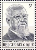 [The 100th Anniversary of the Birth of Frans van Cauwelaert, type AZP]