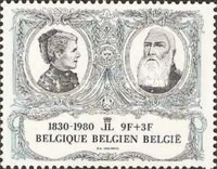 [The 150th Anniversary of Belgium Independence, type BAC]