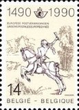 [The 500th Anniversary of European Mail Delivery, Вид BNJ]