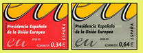 [Spanish Presidency of the European Union - Self Adhesive, Tip FQK]