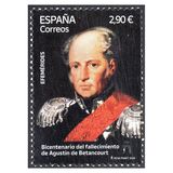 [The 200th Anniversary of the Death of Agustin de Betancourt, 1758-1824, type HQX]