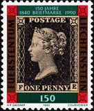 [The 150th Anniversary of Stamps, type AIE]