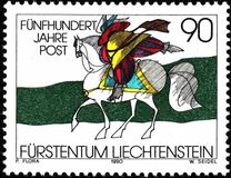 [The 500th Anniversary of Post in Europe, type AIW]