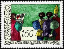 [The 650th Anniversary of the Independent County Vaduz, type AKP]