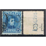 [King Alfonso XIII - Blue Control Numbers on Backside, տեսակ AT5]