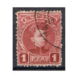 [King Alfonso XIII - Blue Control Numbers on Backside, տեսակ AT9]
