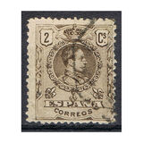 [King Alfonso XIII - Blue Control Numbers on Backside, 類型 BG]