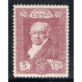[The 100th Anniversary of the Death of Francisco de Goya, 1746-1828 - Inscription "1746 - CORREOS ESPANA - 1828", type CO2]
