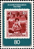 [The 50th Anniversary of the Post Museum Vaduz, type XZE]
