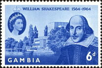[The 400th Anniversary of the Birth of Shakespeare, 1564-1616, प्रकार BH]